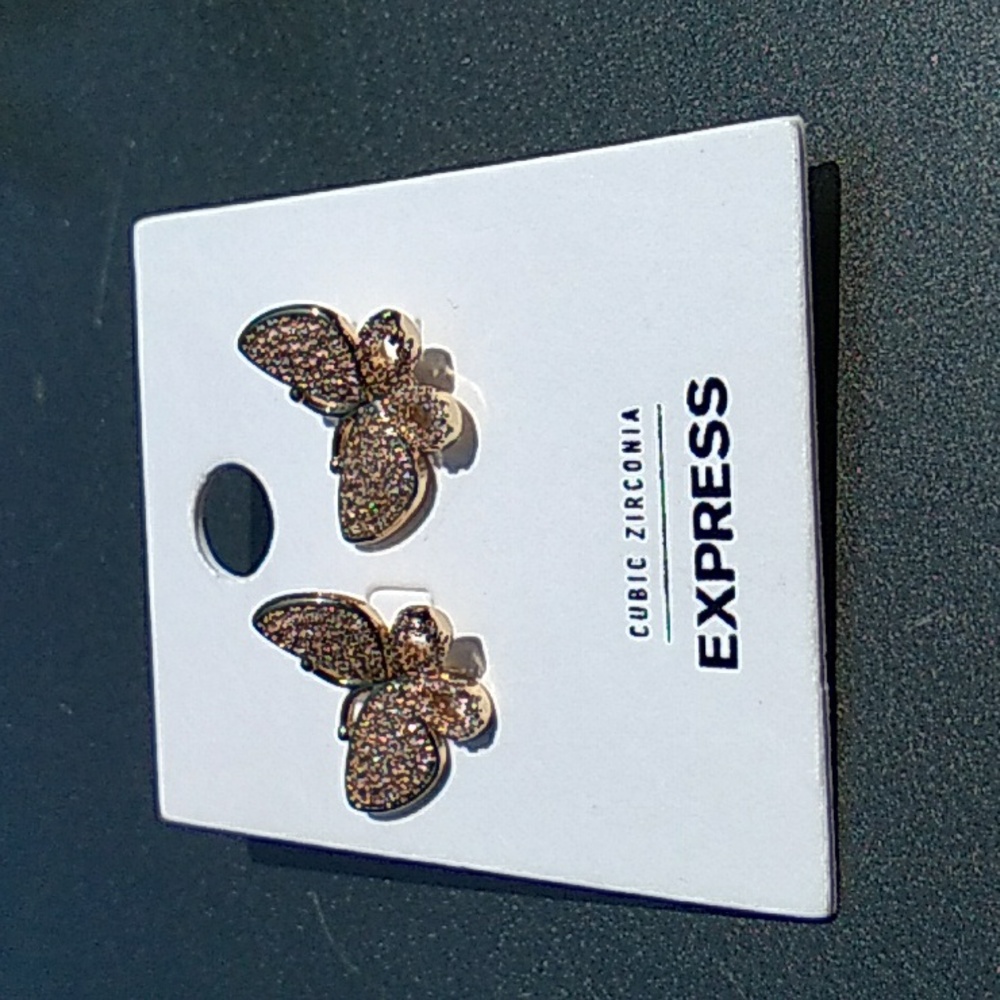 Express butterfly earrings